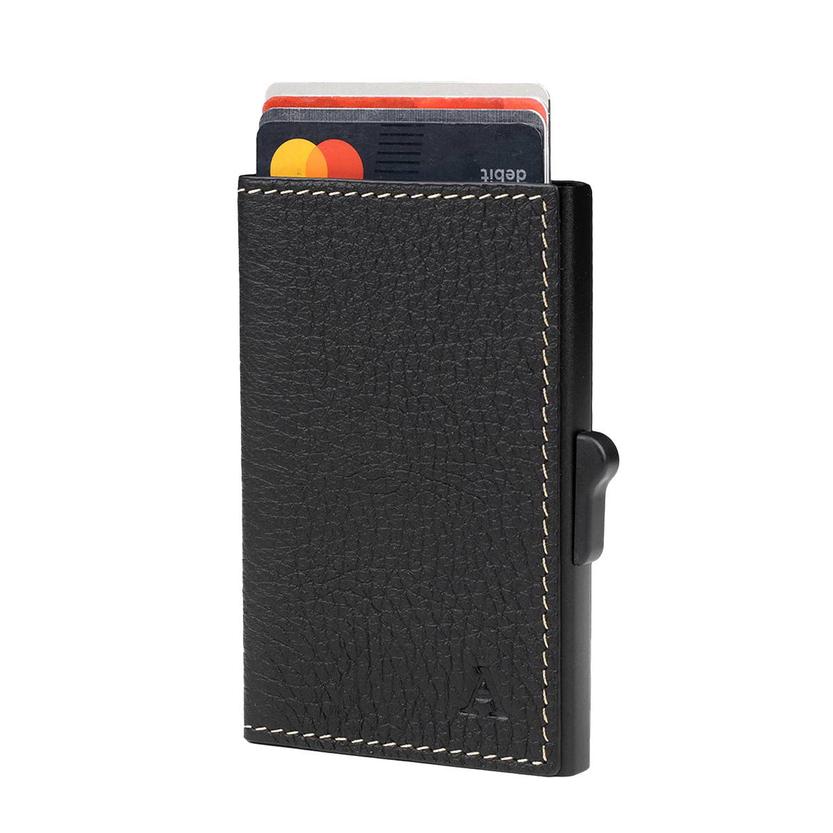 Aluminium Card Holder · Black