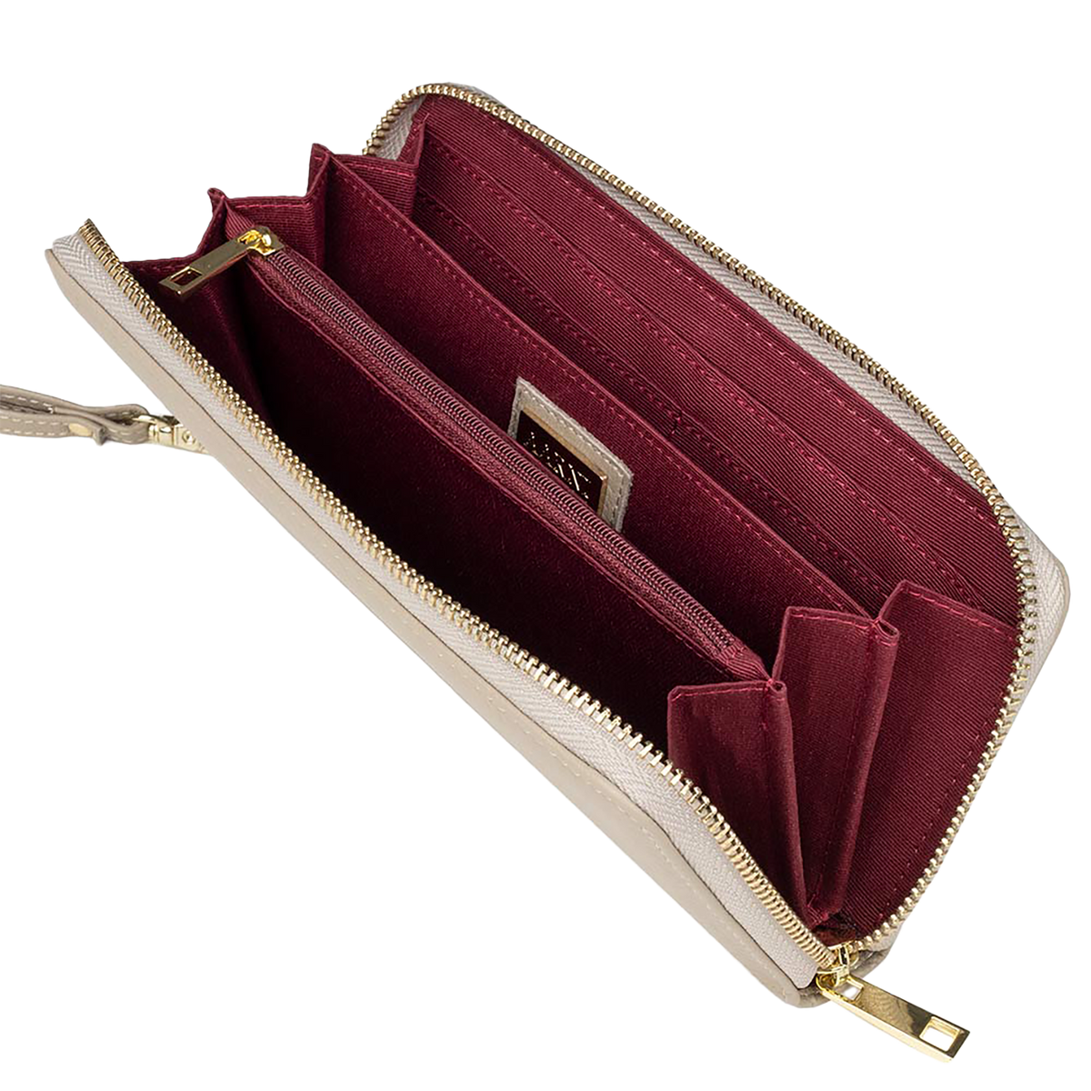 Clutch Wallet · Taupe
