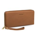 Clutch Wallet · Cognac