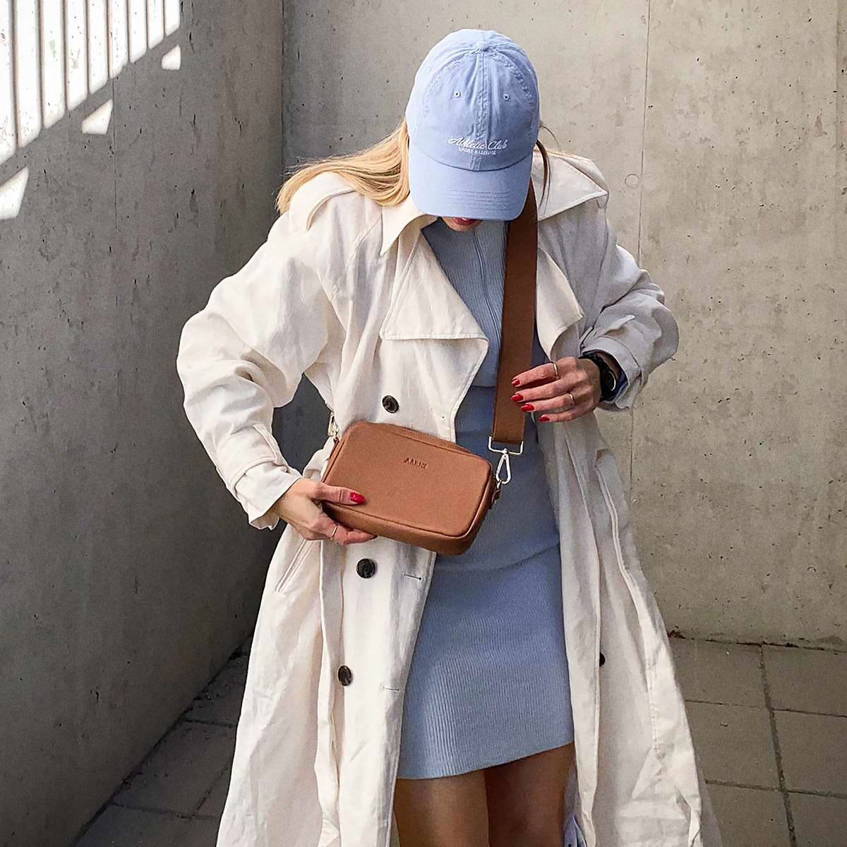 Crossbody Bag · Cognac