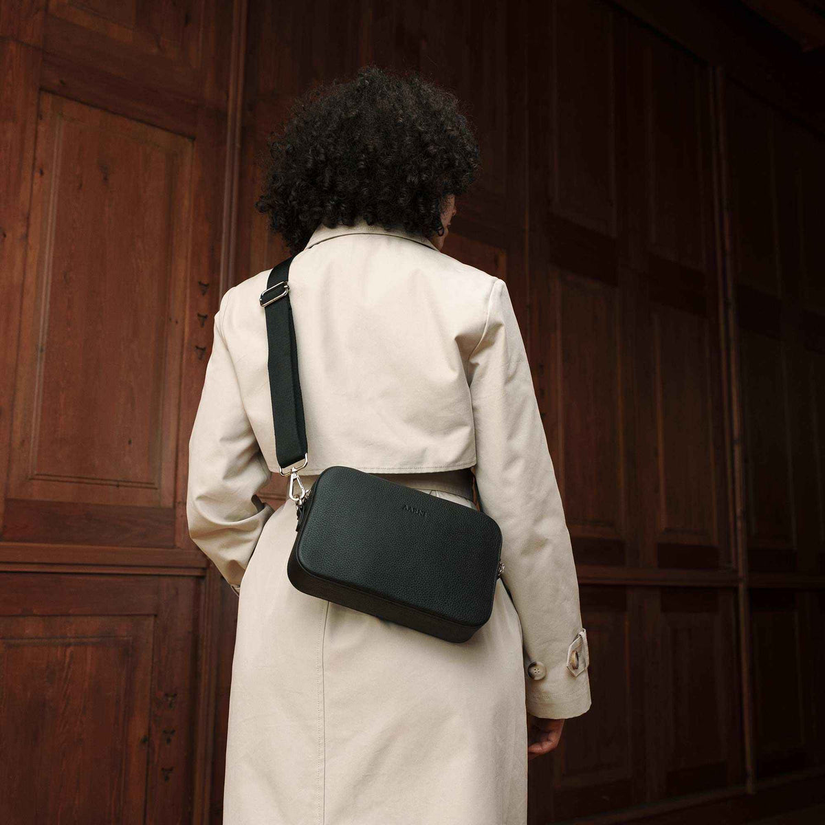 Large Crossbody Bag · Black