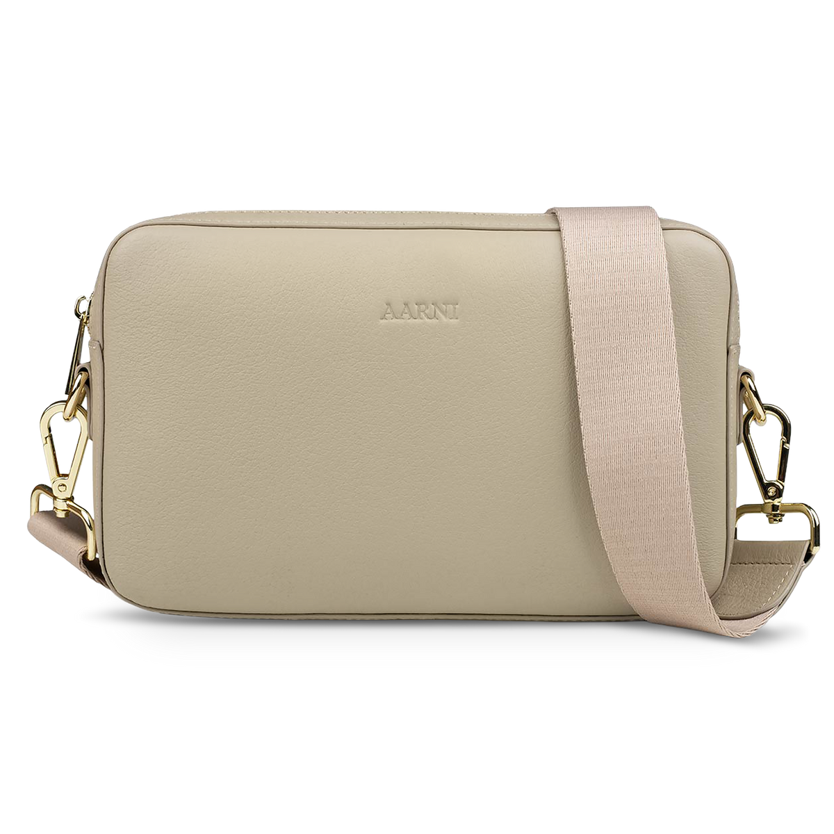 Large Crossbody Bag · Taupe